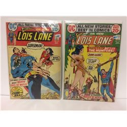 LOIS LANE COMIC BOOK LOT (#124, 125)