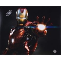STAN LEE SIGNED "IRON MAN" PHOTO