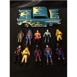 M.A.S.K ACTION FIGURES & VEHICLE LOT