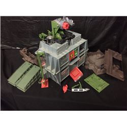 Vintage GI Joe Headquarters Command Center Base