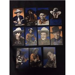 WESTERN MOVIE STAR PICTURE POSTCARDS LOT (50'S & 60"S)
