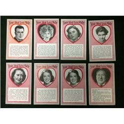 YOUR IDEAL LOVE MATE POSTCARDS LOT