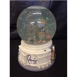 DECORATIVE SNOW GLOBE (PARIS HOTEL, LAS VEGAS)