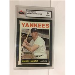 1964 TOPPS #50 MICKEY MANTLE (6 ENM)