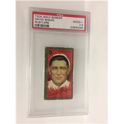 T205 GOLD BORDER DAVID SHEAN RUSTLERS (GOOD + 2.5)
