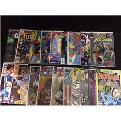 LARGE COMIC BOOK LOT (X-MEN, GHOST STORIES, HAWKMAN & MORE...)
