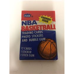 1986-87 Fleer NBA Basketball Wax Pack (MICHAEL JORDAN ROOKIE YEAR)