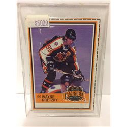 RARE 1990-91 JELLO WAYNE GRETZKY ALL STAR CAMPBELL CARD