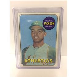 1969 TOPPS #260 REGGIE JACKSON ROOKIE CARD