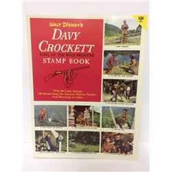 WALT DISNEY - DAVY CROCKETT KING OF THE WILD FRONTIER STAMP BOOK
