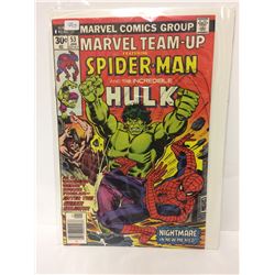 1977 Marvel Team-Up #53 Spider-Man & Incredible Hulk  (John Byrne)