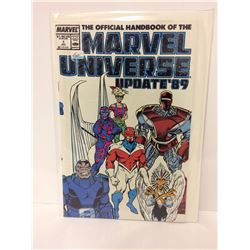 OFFICIAL HANDBOOK OF THE MARVEL UNIVERSE UPDATE '89 (1985)
