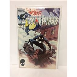 Web of Spider-Man #1  Marvel Comics 1985 Classic Black Suit (Venom)