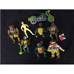 TEENAGE MUTANT NINJA TURTLES FIGURES LOT