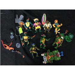 TEENAGE MUTANT NINJA TURTLES FIGURES LOT