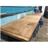 Image 8 : Lot of (3)  sheet metal layout tables/storage shelving systems