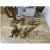 Image 1 : 7 pc's Figural Brass