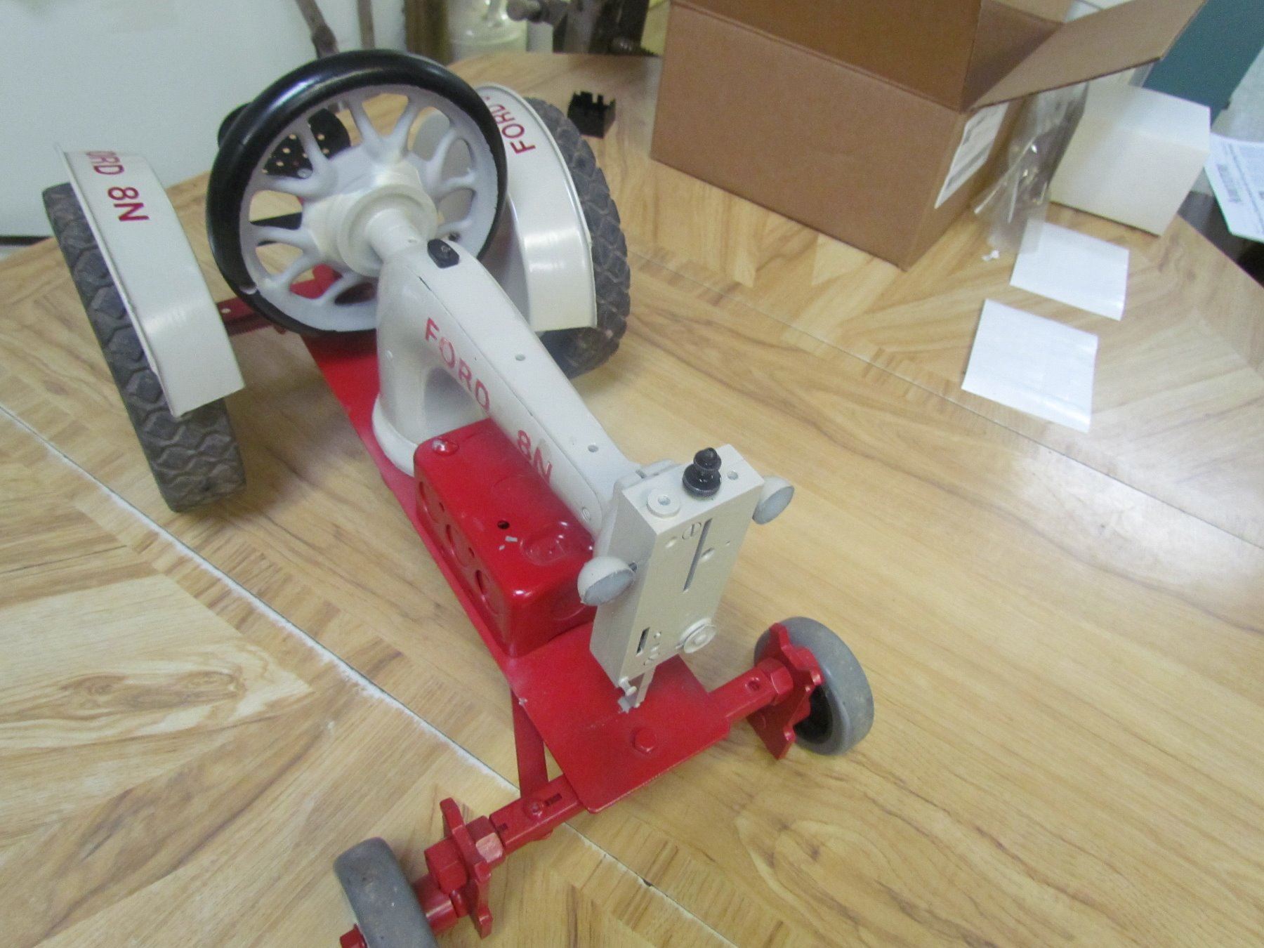 Ford Sewing Machine Ford 8N Tractor (Homemade From Old Sewing Machine) 20' long