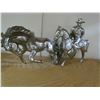 Image 1 : Horse Hood Ornament + Chrome Horse +man