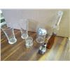 Image 1 : 7 Minatures pieces - Sugar, Bear Glasses, Bottles, etc. 2" to 5"