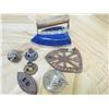Image 1 : 7 pieces - Irons, Acc., Lamp parts, Minature Iron