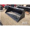 Image 1 : HLA 84" SKID STEER SNOW BUCKET