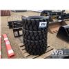 Image 1 : (4) 12-16.5 N.H.S. SKID STEER TIRES