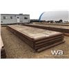 Image 2 : (5) STEEL FRAMED RIG MATS