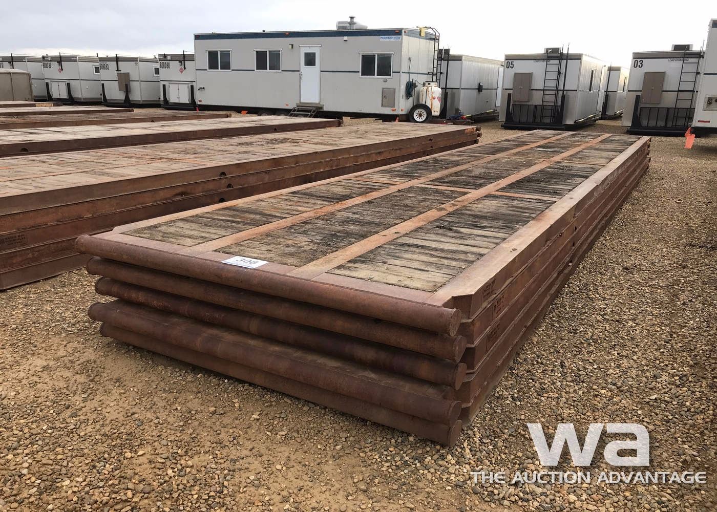 Metal Rig Mat (5) STEEL FRAMED RIG MATS