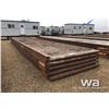 Image 2 : (5) STEEL FRAMED RIG MATS
