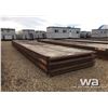 Image 2 : (5) STEEL FRAMED RIG MATS