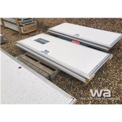 (2) UN-USED WELLSITE DOORS