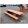 Image 1 : LOG PICNIC TABLE