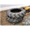 Image 1 : (2) FIRESTONE 18.4-38 TRACTOR TIRES
