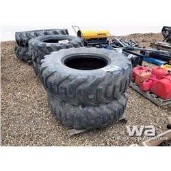 (2) FIRESTONE 17.5X25 LOADER TIRES