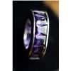 Image 2 : Stunning Amethyst Eternity Band 45.25 Carats