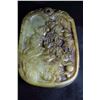 Image 1 : Old Chinese Jade Hand Carved Stealing Treasure Pendant