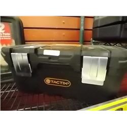 NEW TACTIX BLACK TOOL BOX