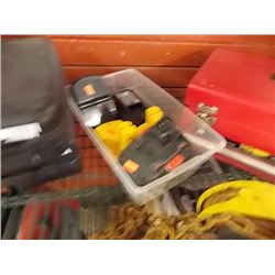 BIN OF DRILL BATTERIES