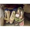 Image 1 : CRATE OF ASSORTED SHOES - SOME NEW