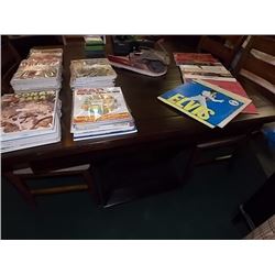 MAHOGANY DINING TABLE - AS-IS