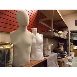 MANNIQUIN BUSTS - 3 TTL