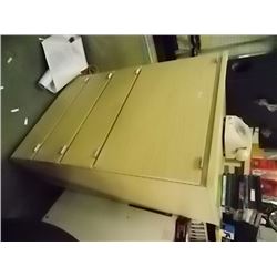 DRESSER CABINET - 3 DRAWER & DROP FRONT DOOR