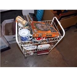 WIRE BIN UNIT & CONTENTS