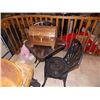 Image 1 : WROUGHT IRON  PATIO BISTRO SET - 3 PC
