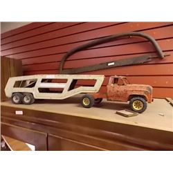 VINTAGE TONKA TRUCK  & TRAILER