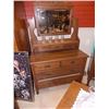 Image 1 : ART NOUVEAU SATIN WALNUT DRESSING CHEST