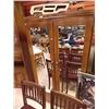 Image 1 : VINTAGE MAPLE WARDROBE WITH MIRRORED FRONT