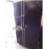 Image 1 : FRIGIDAIRE BLACK FRIDGE WITH WATER & ICE DISPENSER (NOT ABLE TO HOOK UP AND TEST) - FRIDGE WORKING