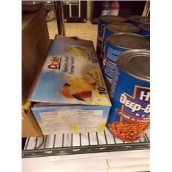 DOLE DICED PEACHES - 10 CANS TTL